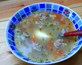 Foto del paso 17 de la receta: Sopa de pelotillas al aroma de lovage de Rumania
