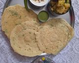 व्रत का डोसा ओर आलू की सब्जी (vrat ka dosa aur aloo ki sabzi recipe in Hindi) रेसिपी चरण 2 फोटो