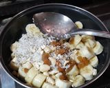 केला और सूखे मेवा हलवा (kela aur sukhe mewa halwa recipe in Hindi) रेसिपी चरण 3 फोटो