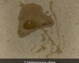 A picture of step 3 of Classic Egyptian basbousa.