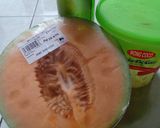 Foto langkah ke 1 dari resep Es Melon.
