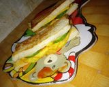Foto langkah ke 2 dari resep Sandwich telur rasa jagung bakar.