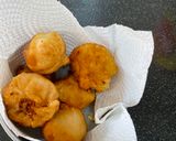 A picture of step 4 of Fried Tofu Modak.