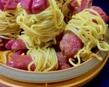 Foto langkah ke 4 dari resep Bunga Sosis.