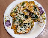 Foto langkah ke 4 dari resep Stuffed Sweet Potato - delicious diet breakfast.