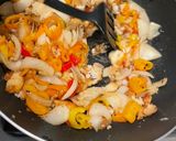 A picture of step 2 of Ackees with Baked Potatoes.