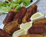 صورة لخطوة 6 من وصفة كروكات بطاطا محشية بالفرماج 😍😋❤