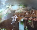 A picture of step 3 of Black Garlic Noodle Soup with Pork.