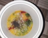 A picture of step 3 of Fried Plantain with Egg Omelet.