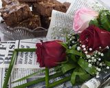 عکس مرحله 7 از دستور کیک کاکائویی گردویی