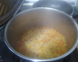 Foto del paso 6 de la receta: Hamburguesa de mijo, puerro, zanahoria y pimiento rojo