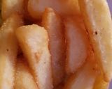 A picture of step 5 of My Salt & Pepper fresh Chicken, Salad and homemade chips.
