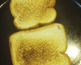A picture of step 1 of Leftover Cornbeef Hash on Toasted Bread.