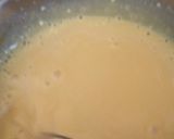 A picture of step 3 of Apple Rabdi stuffed Rasmalai French Toast.