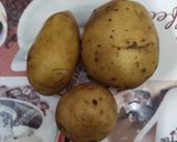 A picture of step 1 of Potato shorts.