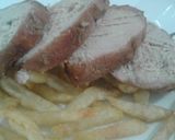 Foto del paso 4 de la receta: Lomo de cerdo con salsa de camarones al coco