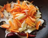 A picture of step 4 of Chura Pilaf.