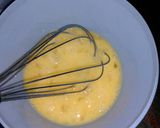 A picture of step 1 of KETO: Ham and Mozzarella Omelet (Ketogenic).