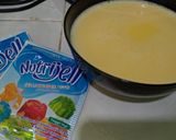 Foto langkah ke 2 dari resep Puding jagung vla susu keju.