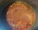 A picture of step 2 of Chicken masala biryani.