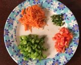 A picture of step 2 of Masala Rava Idli.