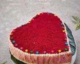 Foto langkah ke 8 dari resep Bolu Red Velvet Ekonomis.