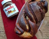 A picture of step 11 of Nutella Babka.