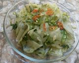 Hình bước làm 5 của món Salat dưa leo nhanh gọn