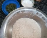 A picture of step 1 of Fenugreek Parantha.