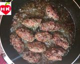 A picture of step 3 of Beef Kofta with Tahini Sauce.