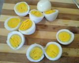 A picture of step 1 of Deviled egg's #teamcontestjoyofcookingladies#Appetizer#festivedi.