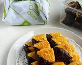 Foto langkah ke 11 dari resep Kaastangel Cokelat Ekonomis (TANPA telur, mixer, cetakan, oven).