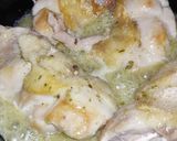 Foto del paso 4 de la receta: Muslo de pollo deshuesado al pesto
