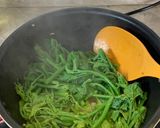 Hình bước làm 2 của món Đọt Su Su Xào Miso