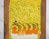Foto del paso 3 de la receta: Rollitos de calabacín con salmón