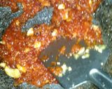 A picture of step 6 of Apple halwa.