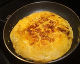 Foto del paso 6 de la receta Tortilla de zanahorias con ajo y cebolla