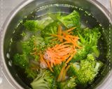 雞腿肉拌青花菜的食譜步驟2照片
