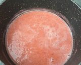 Une image de l'étape 3 de Confiture light de fraises et fleurs de sureau.