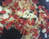Foto del paso 5 de la receta Nido crujiente de fideo chino con ternera agridulce