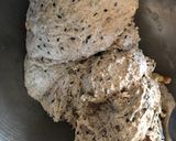 A picture of step 3 of Whole Grain Sourdough Bread.