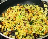 A picture of step 4 of Cranberries Kanda Poha.