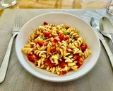 Foto del paso 4 de la receta: Fideos con tomate fresco