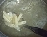 A picture of step 2 of White Penne Pasta.