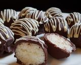 A picture of step 9 of Chocolate coconut truffles.