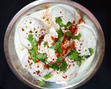 मूंग की दाल का दही बड़ा (mung ki daal ka dahi vada recipe in Hindi) रेसिपी चरण 8 फोटो