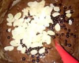 Foto langkah ke 4 dari resep Brownies fudgy melted chewy almond panggang... So Yummy...😋😋😋.