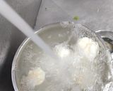 Foto del paso 14 de la receta: Crema de guisantes con jamón crocante y huevo