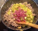 Foto del paso 7 de la receta: Revuelto de Calabacín con Jamón y carne picada