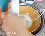 รูปขั้นตอนการทำที่ 4 ของ บราวนี่ทาร์ตหน้าฟิล์ม สูตรหวานน้อย #หม้ออบลมร้อน